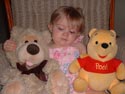 Adrianna and her bears