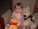 Adrianna and her bears