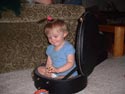 Adrianna in the banjo case
