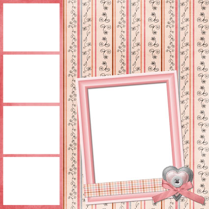 No Reimer Reason - Free Digital Scrapbook Quick Page - Click to be taken to download page